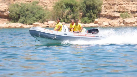 Didim'de gerçeğini aratmayan cankurtaran tatbikatı gerçekleştirildi