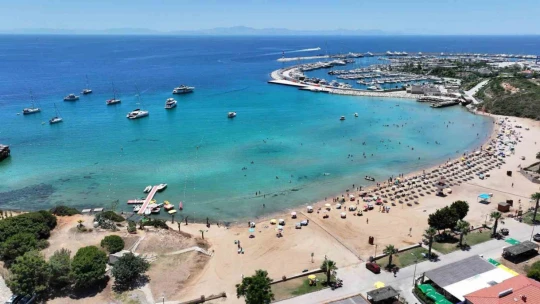 Didim'de gerçeğini aratmayan cankurtaran tatbikatı gerçekleştirildi
