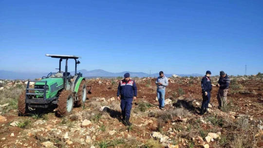 Didim'de hazine arazisinde kaçak kazı