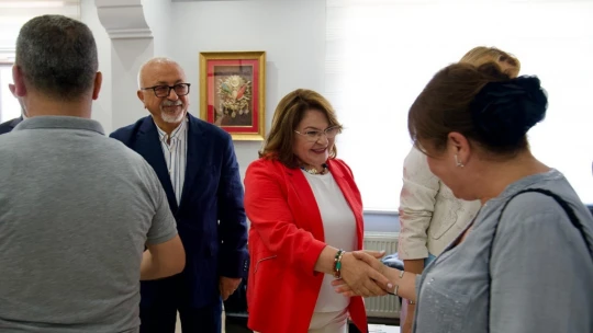 Didim'de ilçe protokolü bayramlaştı