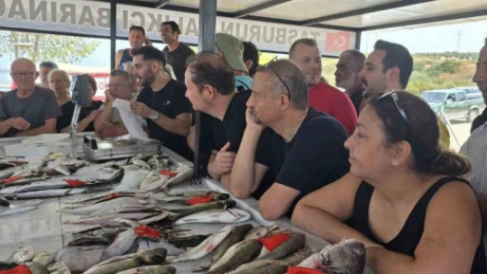 Didim'de ilk balık mezatı gerçekleştirildi