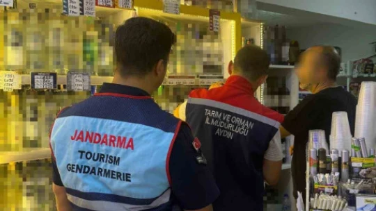 Didim'de jandarma ve belediyeden işletmelere sıkı denetim