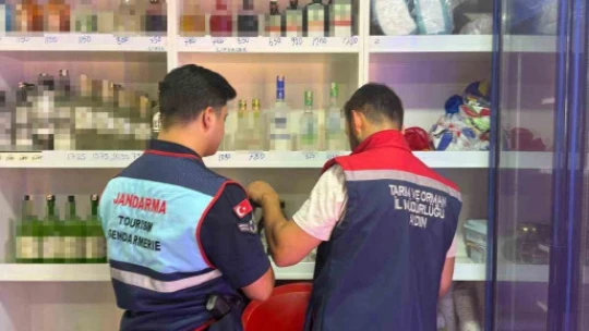 Didim'de jandarma ve belediyeden işletmelere sıkı denetim