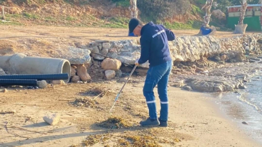 Didim'de Lodos'un izleri siliniyor