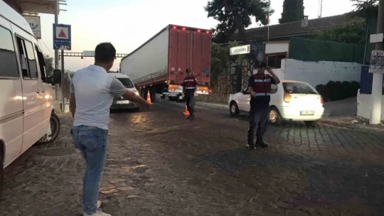Didim'de su ürünleri nakil araçları denetlendi