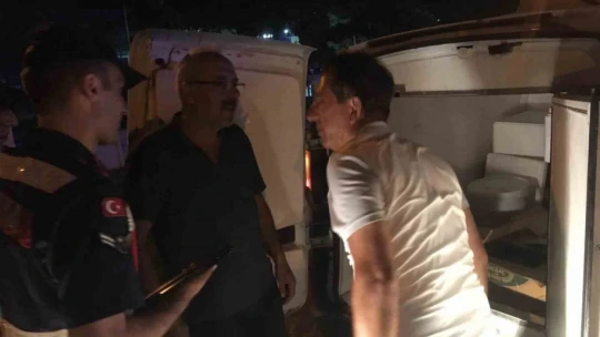 Didim'de su ürünleri nakil araçları denetlendi