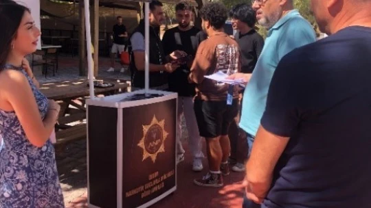 Didim'de üniversiteli gençlere 'narkotik' eğitimi