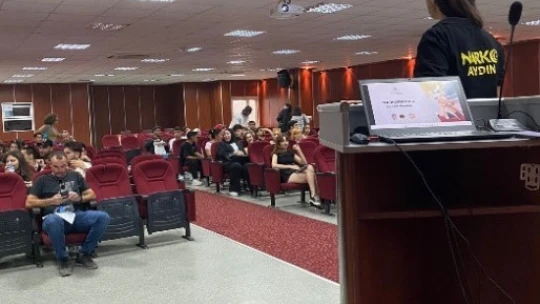 Didim'de üniversiteli gençlere 'narkotik' eğitimi
