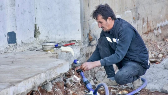 Didim'de yol sorunları çözülüyor