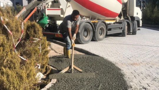 Didim'de yol yapım çalışmaları hız kesmiyor