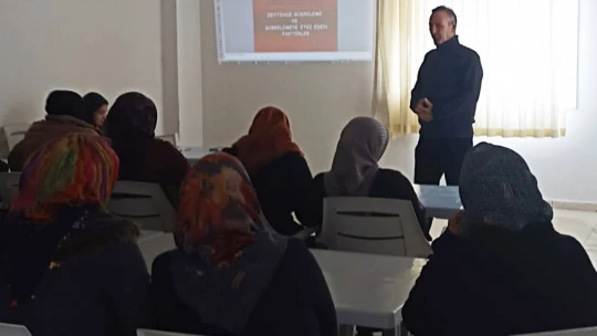Didim'de Zeytin Ağacı Yetiştiriciliği ve Budama Kursu başladı