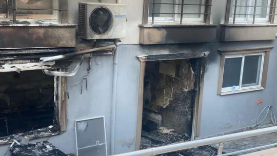 Didim'deki yangın korkuttu