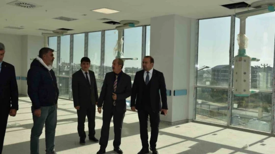 Didim Devlet Hastanesi inşaatı devam ediyor