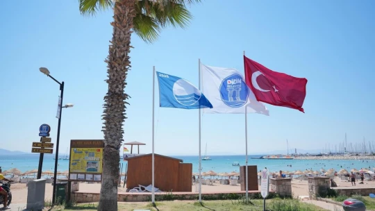 Didim'in plajları 'Mavi Bayrak'la taçlandı