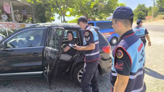 Didim jandarması vatandaşları bilgilendirdi