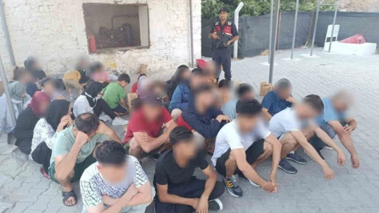 Didim ve Söke'de 70 düzensiz göçmen yakalandı