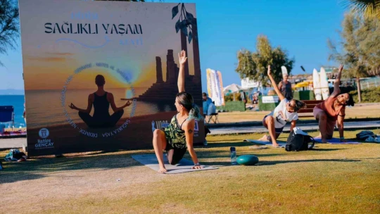 Didimliler güne sabah sporu ile başlıyor