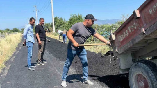 Direcik'in yolları konfora kavuştu