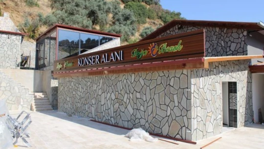 'Doğa Beach Restorant' açılışı için gün sayıyor