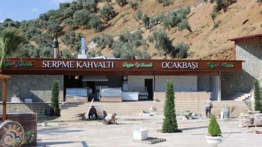 'Doğa Beach Restorant' açılışı için gün sayıyor