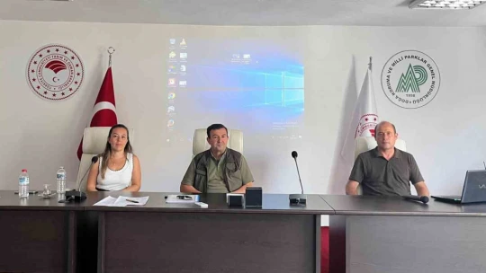 Doğa Koruma ekipleri av sezonu öncesi bilgilendirildi