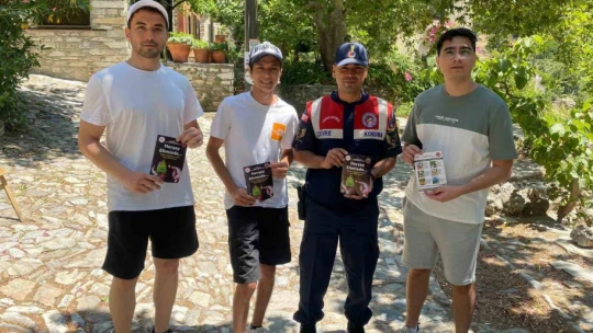 Doğanbey'de orman yangınlarına dikkat çekildi