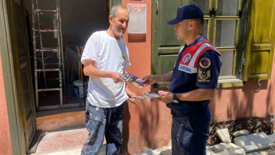 Doğanbey'de orman yangınlarına dikkat çekildi