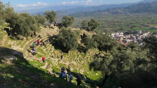 Doğaseverler, antik yollara dikkat çekti