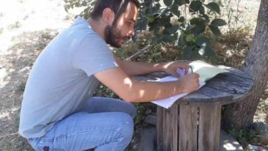 Domateste hasat öncesi numuneler alındı