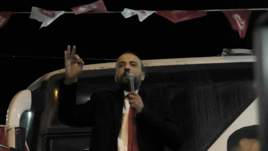 DP Genel Başkanı Uysal, Aydın programı kapsamında Ortakçı Köyü'nde miting düzenledi