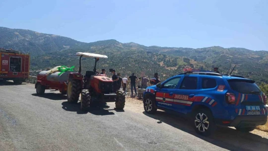 Dumanı gören bölgeye koştu, yangın kısa sürede söndürüldü