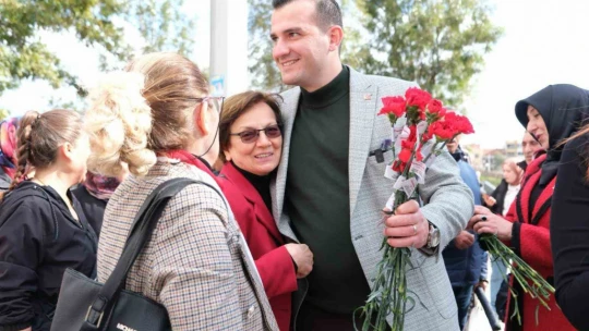 Efeler Belediye Başkan Adayı Pehlivan, kadınların umudu oldu