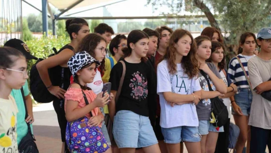 Efeler Belediyesi Bilim Parkı üstün yetenekli öğrencileri ağırladı