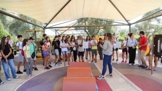 Efeler Belediyesi Bilim Parkı üstün yetenekli öğrencileri ağırladı