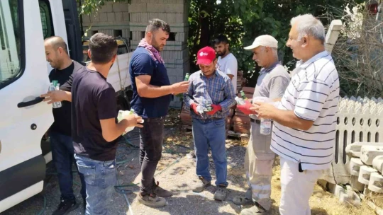 Efeler Belediyesi dış birimde çalışan personelini unutmuyor