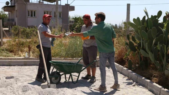 Efeler Belediyesi dış birimde çalışan personelini unutmuyor
