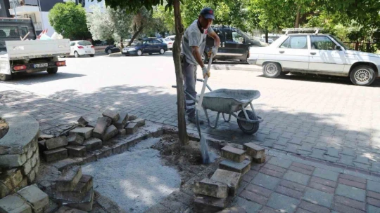Efeler Belediyesi'nden kaldırım düzenlemesi