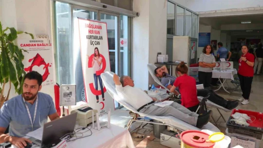 Efeler Belediyesi'nden kan bağışına destek