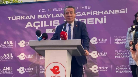 Efeler Belediyesi'nin misafirhanesi düzenlenen tören ile hizmete açıldı