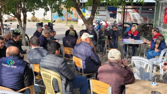 Efeler'de çiftçilere yeni destekleme modelleri anlatıldı