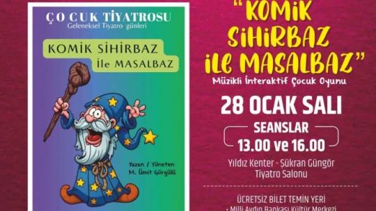Efeler'de çocuklara özel tiyatro şöleni başlıyor