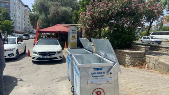 Efeler'de çöp konteynerlerinin sayısı arttı