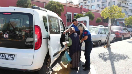 Efeler'de dilenci operasyonu