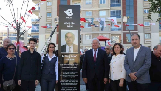 Efeler'de Memiş Dinç Parkı hizmete açıldı