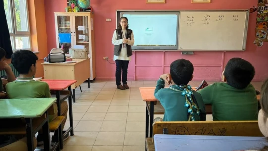 Efeler'de öğrencilere gıda güvenliği eğitimleri verildi