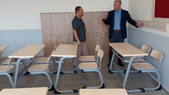 Efeler'de okullar yeni eğitim öğretim yılına hazırlanıyor