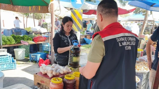 Efeler'de semt pazarlarına sıkı denetim