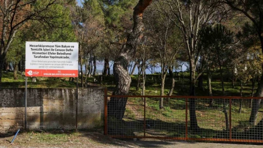 Efeler'den Gölcük Mahallesi mezarlığında kapsamlı çalışma
