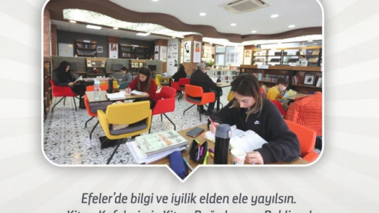 Efeler'den kitap bağışı çağrısı