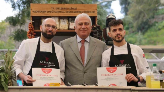 Efeler Gastronomi Festivali'nde lezzet şöleni yaşandı